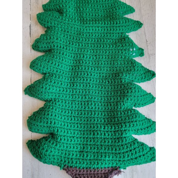 Large crocheted Christmas tree star sign Xmas home - Picture 7 of 9